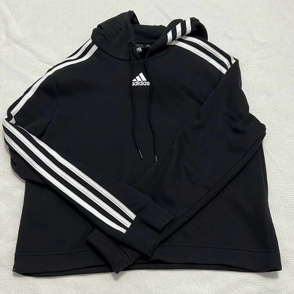 Adidas crop hoodie